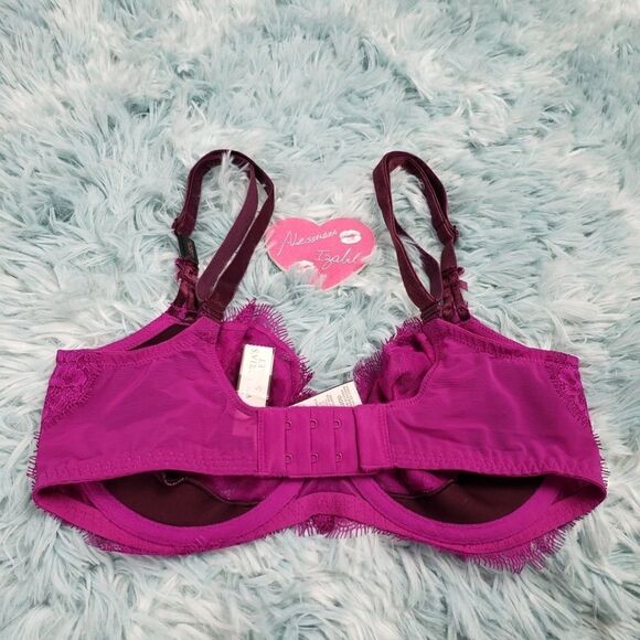 VS Dream Angels Fuchsia Push up Without Padding Br - Picture 3 of 4